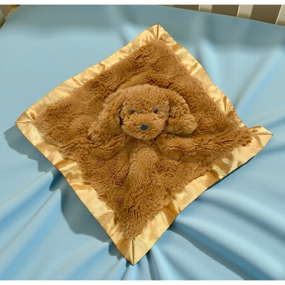 Cloud Island Golden Doodle Puppy Dog Plush Baby Lovey Security Blanket Blankie